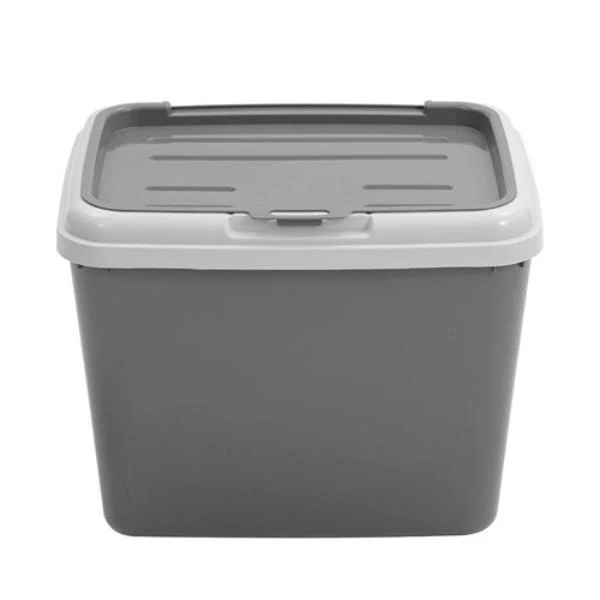 Pet Dry 60L Food Storer With Scoop - 52.5cm x 40cm x 43cm - Image 3