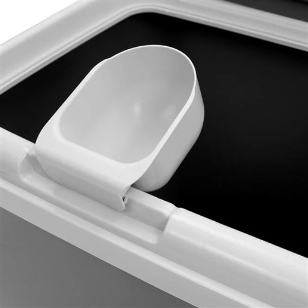 Pet Dry 60L Food Storer With Scoop - 52.5cm x 40cm x 43cm - Image 4
