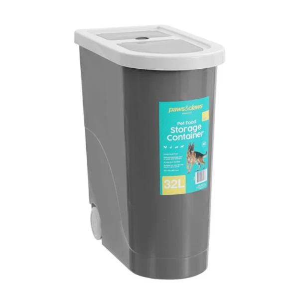 Pet 32L Food Storer With Scoop - 43cm x 23cm x 48.5cm - Image 7