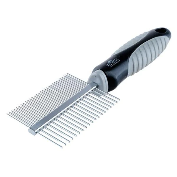 Grey Double Sided Pet Grooming - 20cm x 5.2cm - Image 2