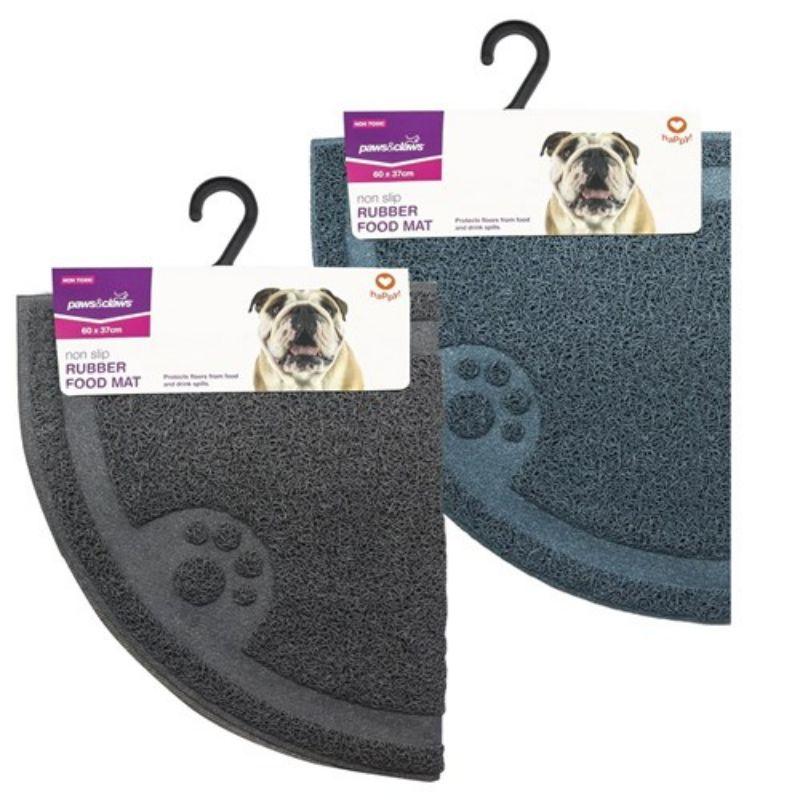 Non-Slip Pet Food Mat - 60cm x 37cm
