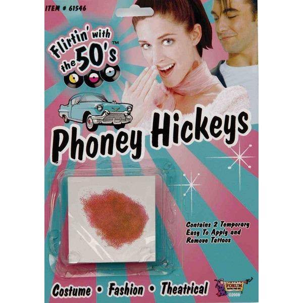 Phoney Hickey Temporary Tattoos