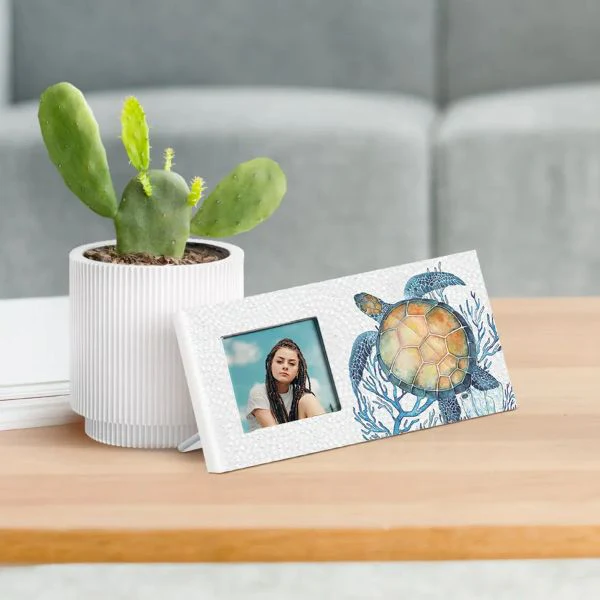 Elliot Turtle Photo Frame - 10cm x 20cm - Image 2
