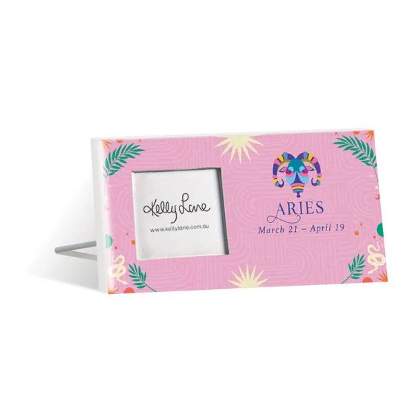 Zodiac Aries Photo Frame - 10cm x 20cm