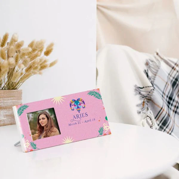Zodiac Aries Photo Frame - 10cm x 20cm - Image 2