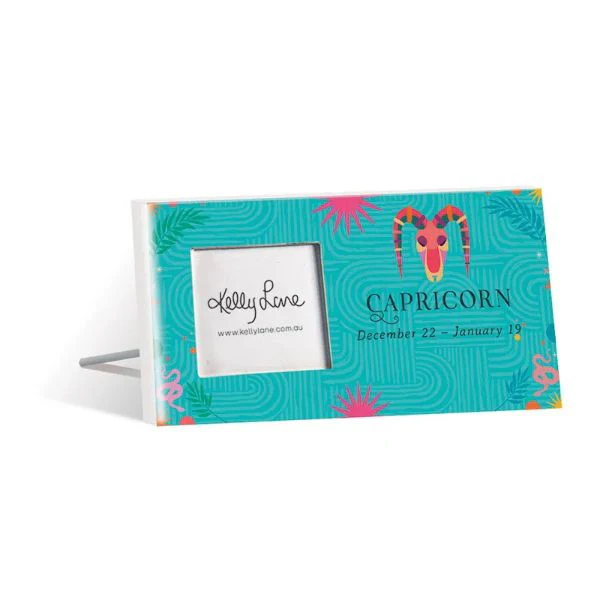 Zodiac Capricorn Photo Frame - 10cm x 20cm