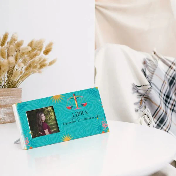 Zodiac Libra Photo Frame - 10cm x 20cm - Image 2
