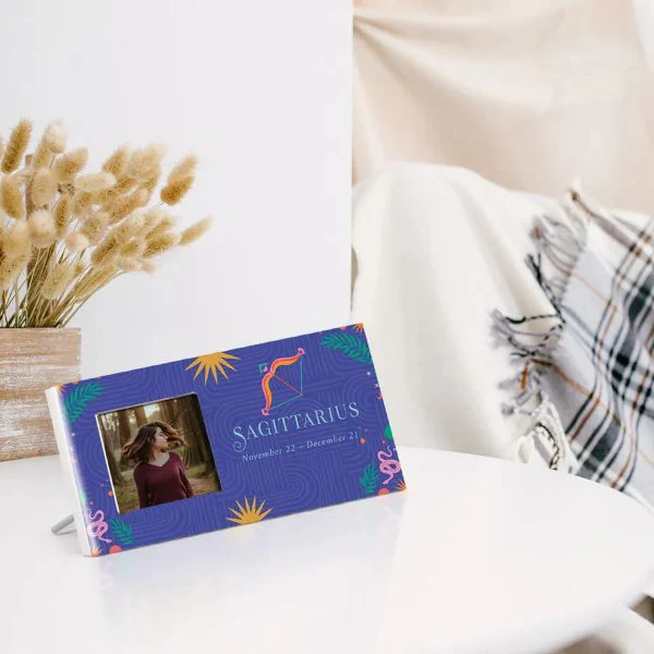 Zodiac Sagittarius Photo Frame - 10cm x 20cm - Image 2