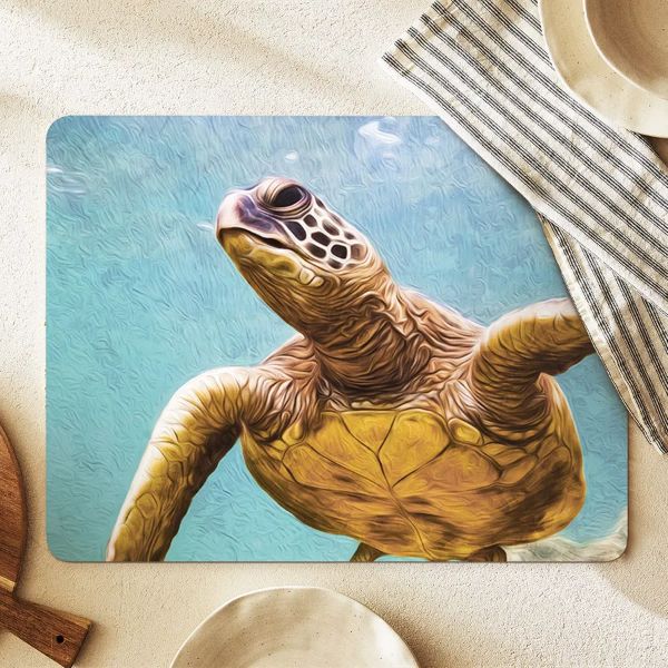 6 Pack Elliot Turtle Placemat - 34cm x 26.5cm - Image 2