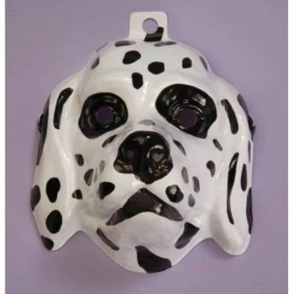 Plastic Dalmatian Mask - Image 2