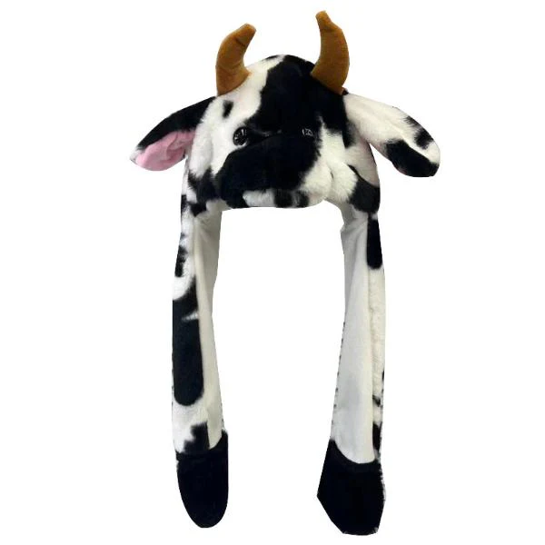 Plush Animal Dow Dancing Ears Head Hat