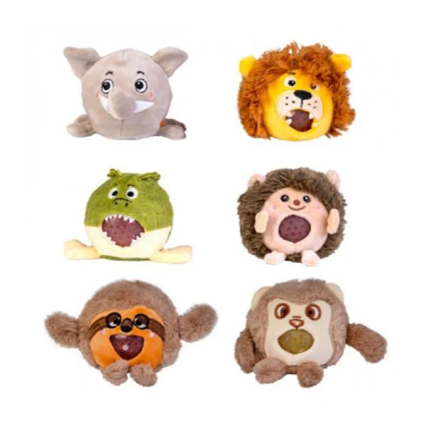 Jelly Wild Animal Plush Ball