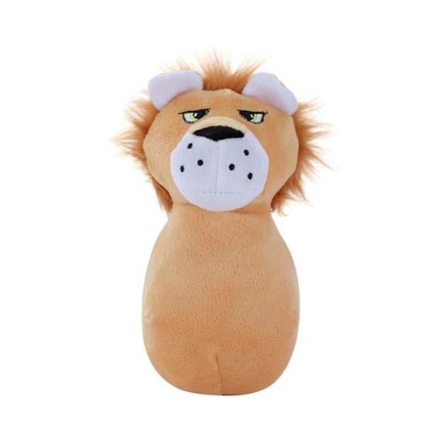 Animal Head Plush Squeaky Pet Toy - 20cm x 11cm x 10cm - Image 4