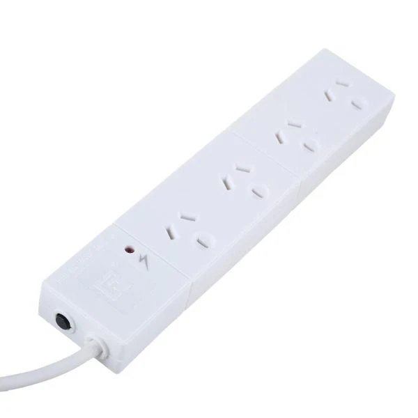 White 240V 10A Max Load 240W With Surge Protection Power Board - 3m - Image 2