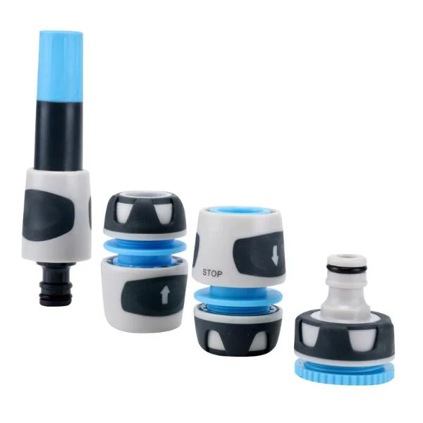 4 Pack Premium Garden Hose Connector Set - Image 3