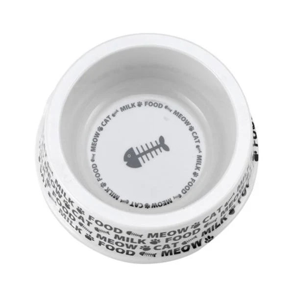 Printed Melamine Cat Bowl - 14.5cm x 5.5cm - Image 4