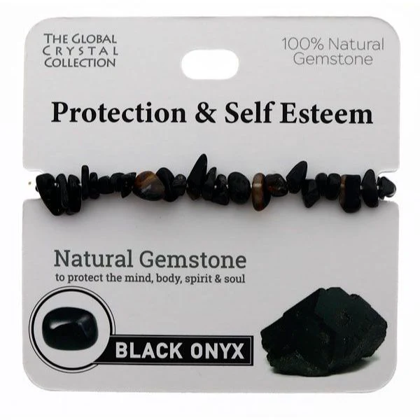 Black Onyx Protection & Self Esteem Gem Bracelet