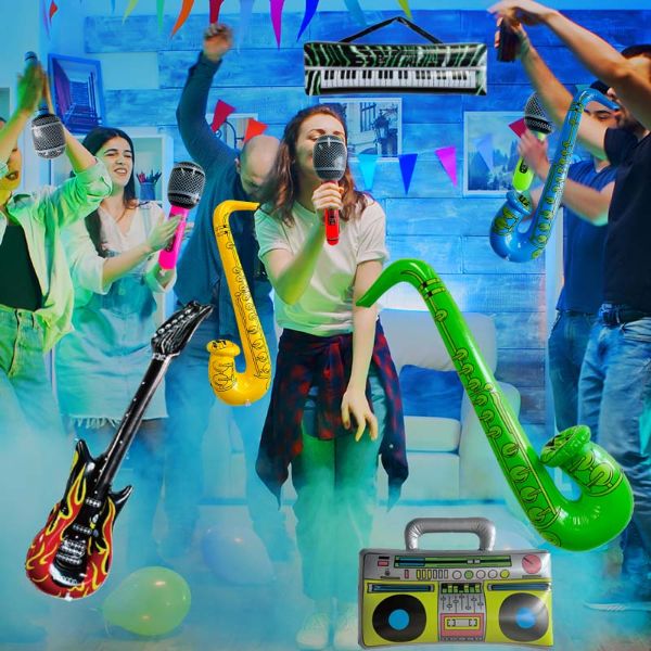 PVC Inflatable Microphone - 70cm - Image 4