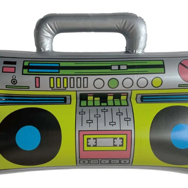 PVC Inflatable Radio - 39cm 27cm x 13cm - Image 2