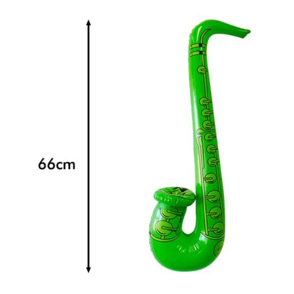 PVC Inflatable Saxophone - 66cm - Image 3