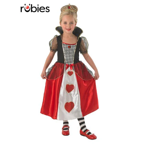 Queen Of Hearts Girls Costume - 3 - 5 Years