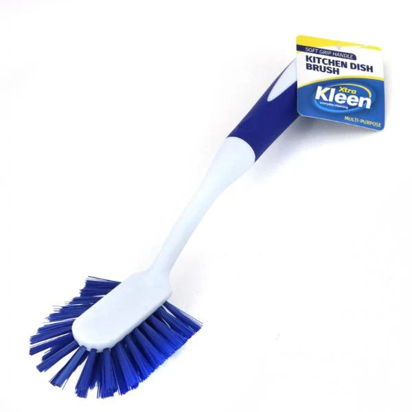 Radial Dish Brush With Soft Grip Handle - 29cm x 7cm x 6cm - Image 3