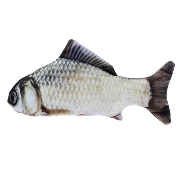 Real Fish Printed Cat Toy - 20cm x 6cm - Image 3