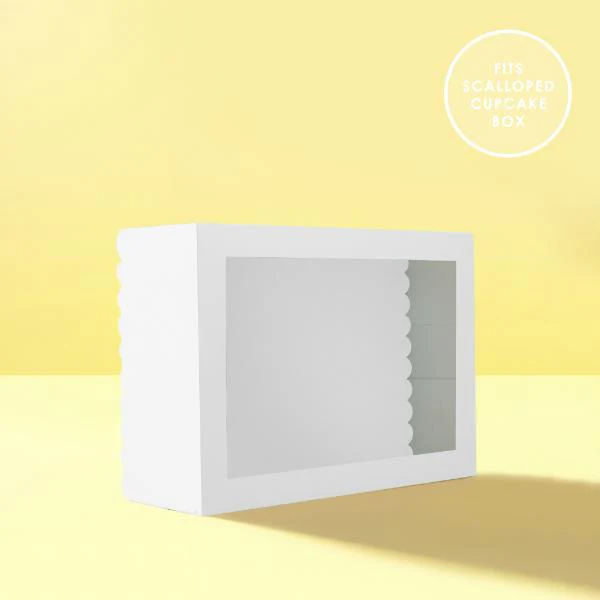 Rectangle Dual Colour Scalloped Cake Board - Image 6