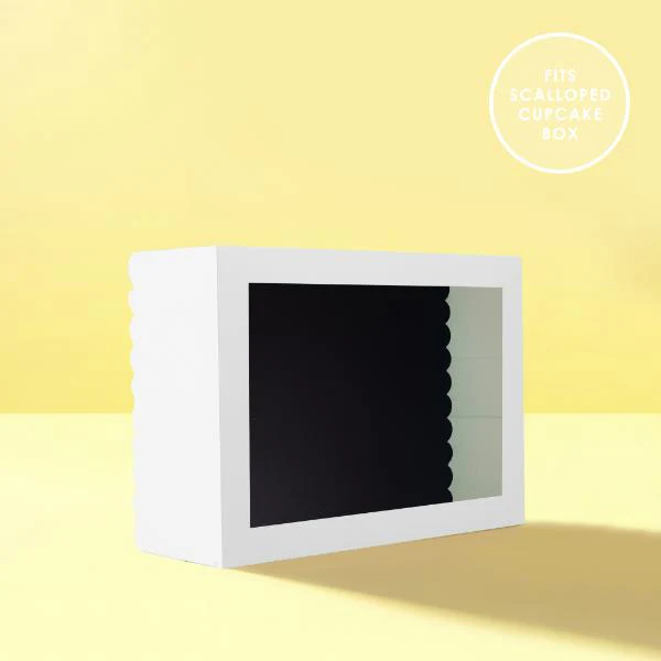 Rectangle Dual Colour Scalloped Cake Board - Image 7