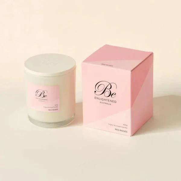 Red Roses Triple Scented Candle - 420g - Image 2