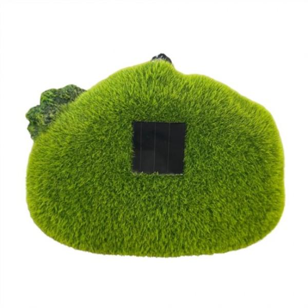 Green Haven Solar Resin Fairy Dwarf Garden House - 18cm - Image 2
