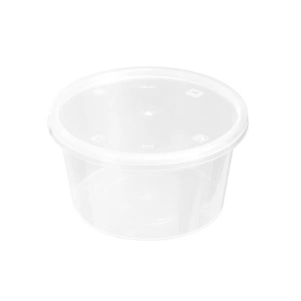 10 Pack Round Reusable Food Container - 500ml - Image 4