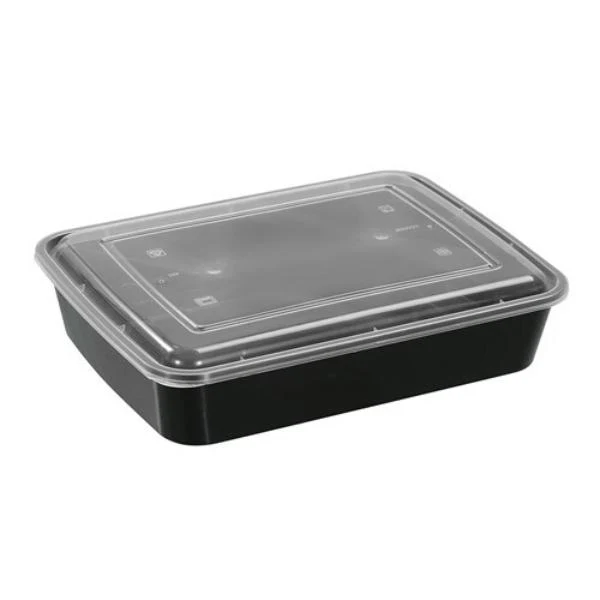 8 Pack Lemon & Lime Reusable Meal Prep Food Container - 1500ml - Image 6