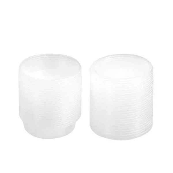 25 Pack Round Reusable Sauce Container - 50ml - Image 3