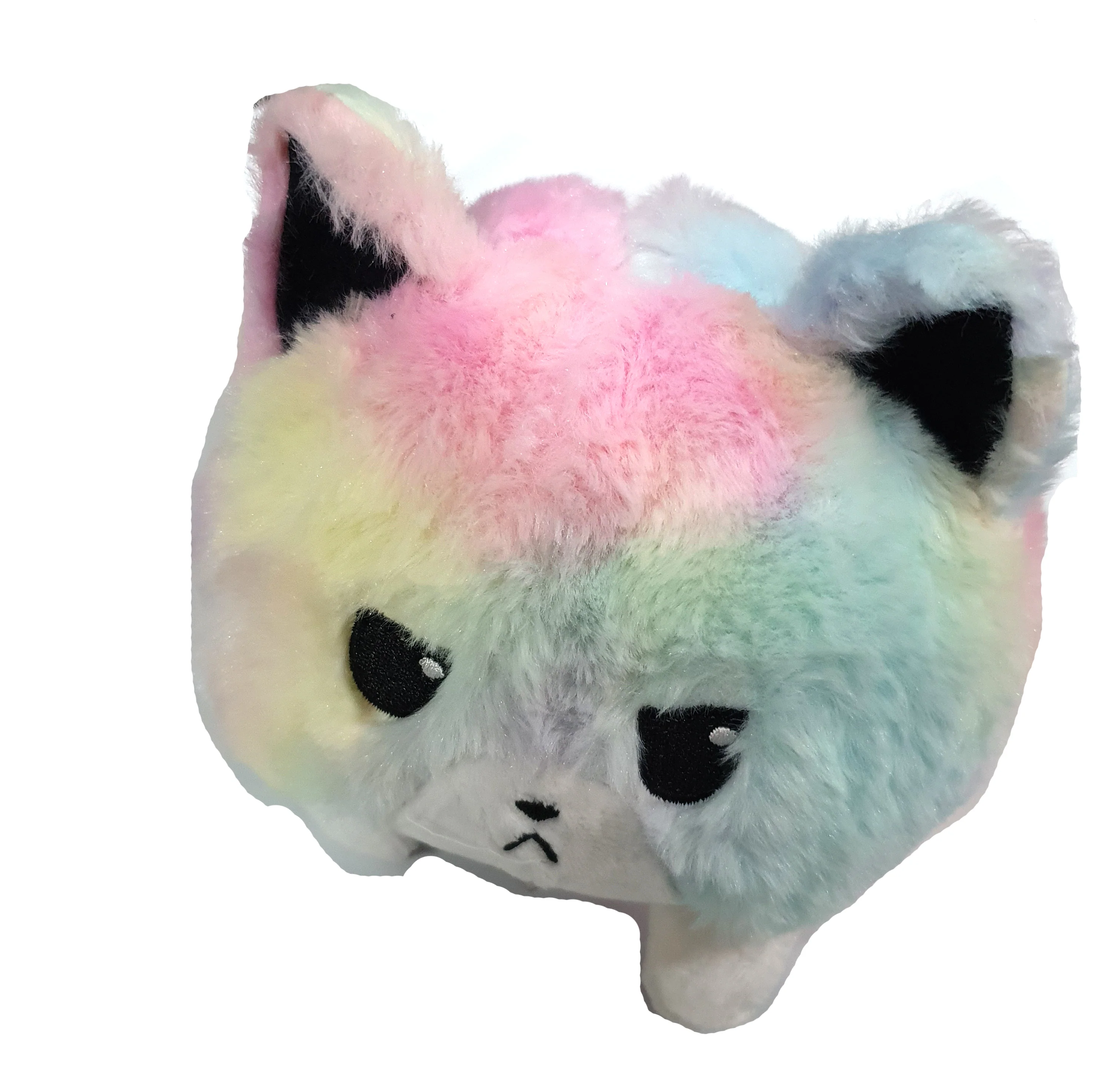 Reversible Plush Emotion Cat - Image 3