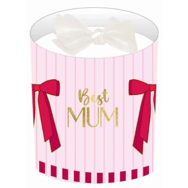 Ribbons Of Love Mum Candle With Bow - 200gm