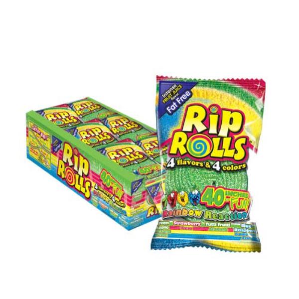 Rainbow Reaction Rip Rolls - 40g