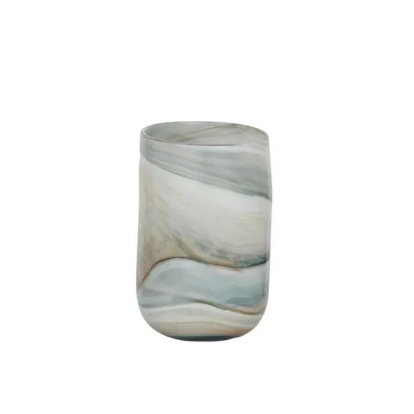 Blue Robe Glass Vase - 13cm x 20cm