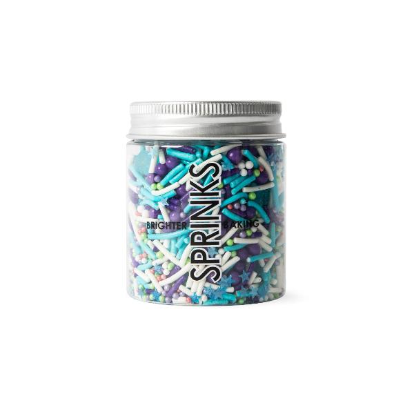 Sprinks Blue Rock N Roll Sprinkles - 70g