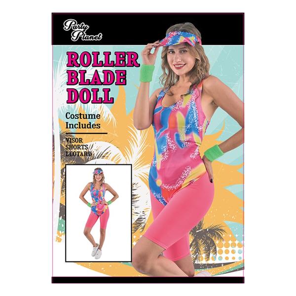 Rollerblade Barbie Costume - Large - Image 3