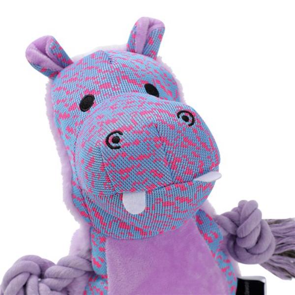 Rope Buddy Fly Knit Animals Pet Toy - 24cm x 16cm x 7cm - Image 2