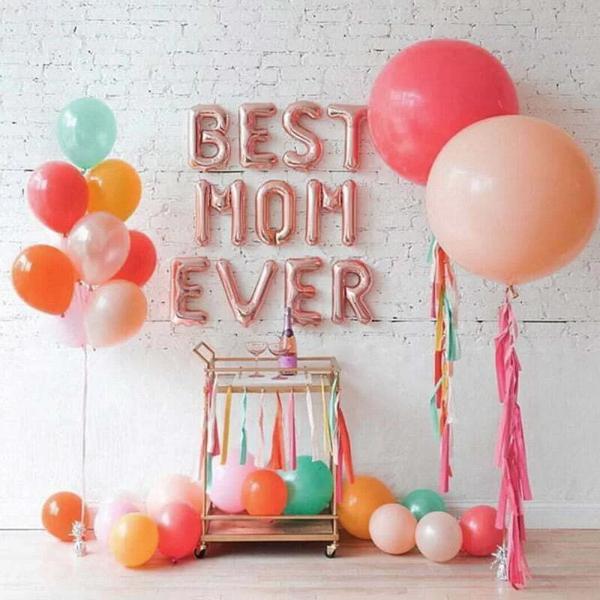 Rose Gold Foil Balloon G - 36cm - Image 2