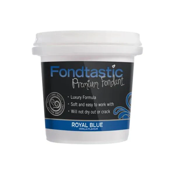 Royal Blue Vanilla Flavour Premium Fondant - 226g
