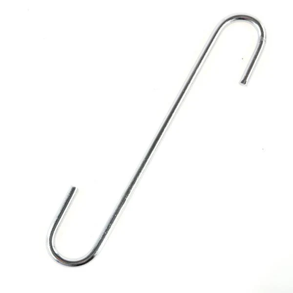 3 Pack Chrome Heavy Duty S Hook - 20cm x 3.5cm x 0.63cm - Image 4