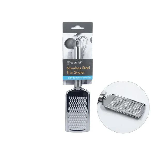 Stainless Steel Grater Flat - 24cm