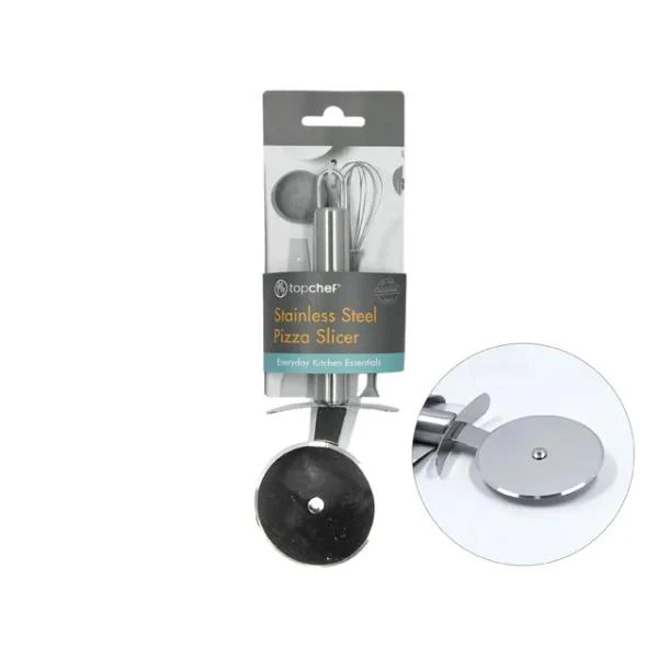 Stainless Steel Pizza Slicer - 20.5cm