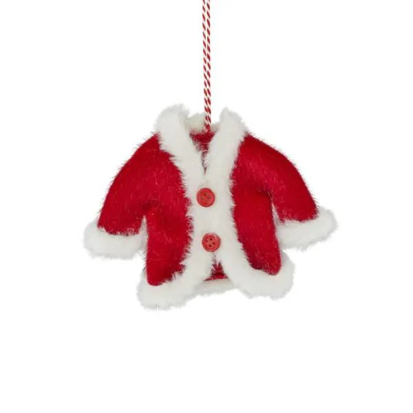 Santa Coast Fabric Hanger - 12cm x 1cm x 16cm