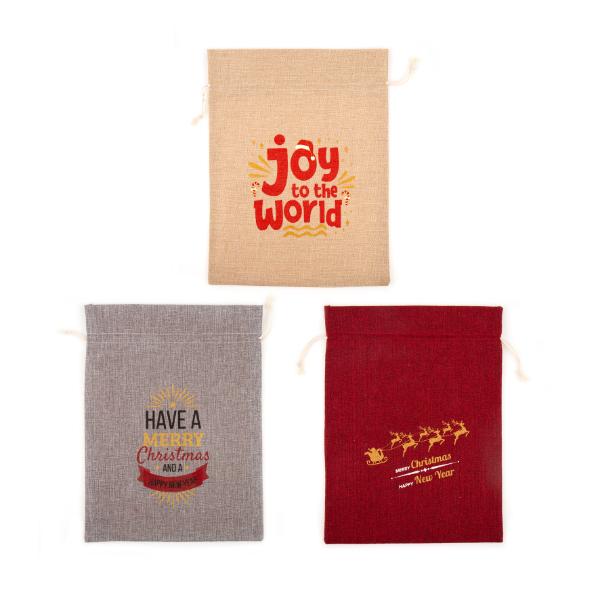 Christmas Santa Sack - 30cm x 40cm