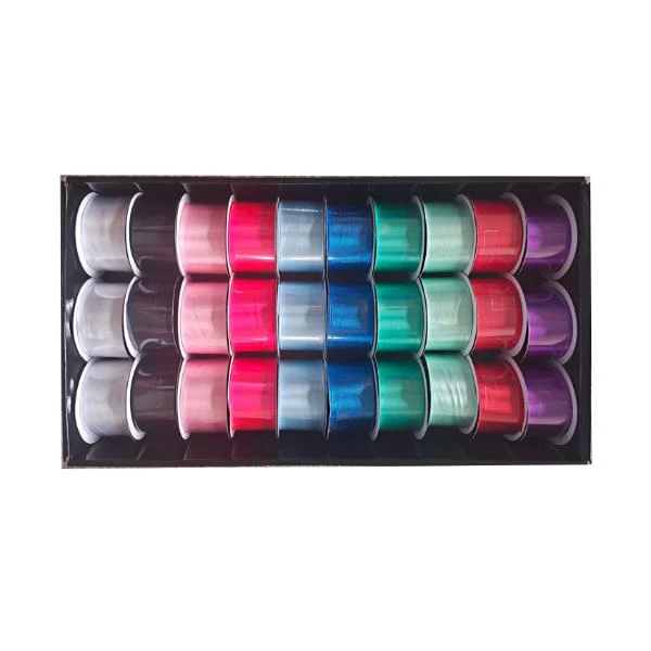Assorted Satin Ribbon - 3.8cm x 3cm
