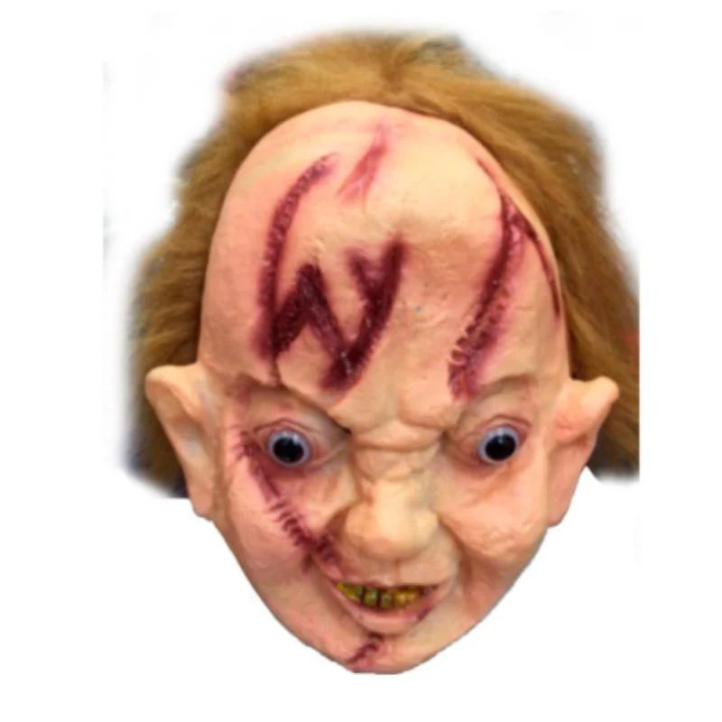 Scary Baby Mask tan